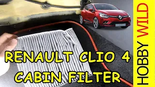 Renault Clio CABIN FILTER Change (Renault Clio 4)