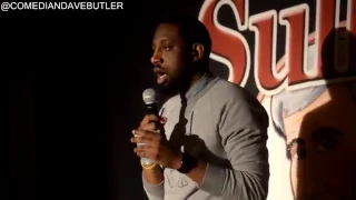 Comedian Dave Butler roast black chick heckling