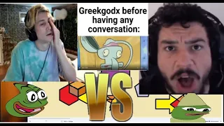 xQc Debate With Greekgodx