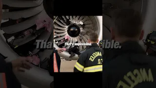 The guy got sucked into an airplane turbine, but he survived😱 #movie #series