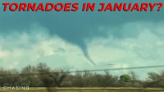 Brief Tornadoes in Oklahoma - January 30, 2021