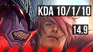 AATROX vs SETT (TOP) | 10/1/10, 800+ games, Godlike | EUW Master | 14.9