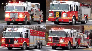 Philadelphia Fire Department Working Building Fire Response
