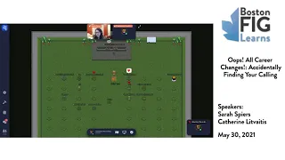 BostonFIG Learns Virtual - Oops! All Career Changes!: Accidentally Finding Your Calling