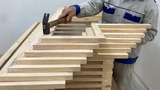 Extremely Creative And Ingenious Woodworking Skills // Unique And Cool Coffee Table Design