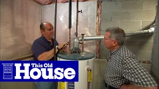 How to Replace a Corroded Water-Heater Fitting | This Old House