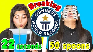 Breaking THE DUMBEST WORLD RECORDS🥶🤯 *aise bhi world records hote h?*