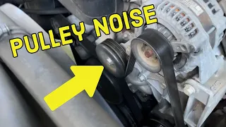 Pulley Noise: 2015 Silverado 2500 6.0L Idler Pulley, Tensioner,  and Serpentine Belt Replacement