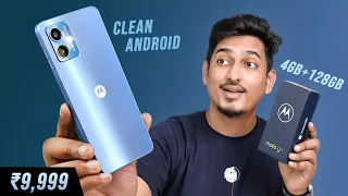 Moto G14 Unboxing & First Impression - 4GB+128GB | Clean Android | 50MP | Best Phone in 10k? ⚡😍