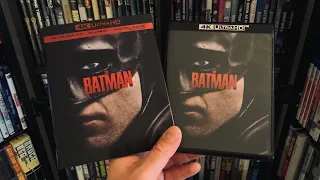 The Batman 4K UHD Blu Ray REVIEW + Unboxing / Menu