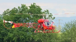 Agusta-Bell 47 G2 "D-HELO" at Kehler Flugtage 2016