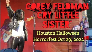 Corey Feldman "Cry Little Sister" October 29, 2022 Houston Halloween Horrorfest!!