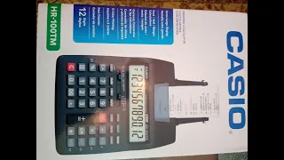 Casio HR-100TM Printing Calculator