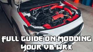EVERYTHING you need to know about modding a 2022-2023 WRX