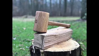 Wooden Mallet Made From 100% Firewood!