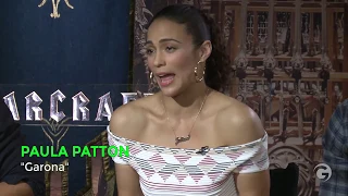 Warcraft Movie Interviews Paula Patton, Travis Fimmel & More | Extra Butter