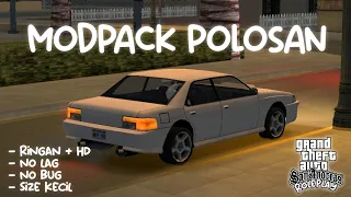 130MB MODPACK POLOSAN HD DAN RINGAN [SUPPORT SAMP]