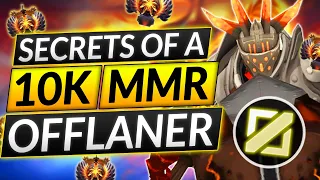 SECRETS of 10K MMR OFFLANERS - Do This and INSTANTLY GAIN MMR - Dota 2 Guide