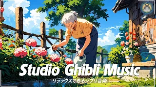 [12 HOUR] [Relaxing Music]🌳Ghibli OST (My Neighbor Totoro) / Ghibli Piano Collection / Relax / Sleep