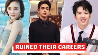 Chinese celebrities who ruined their careers