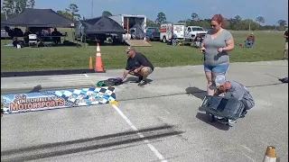 RC Pro Outlaw Drag Racing...Clash of the Titans Race # 2 (42 car field)