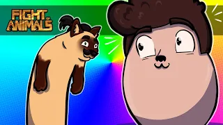 🔥 PSY VS KOTY CO LEPSZE?  - OSTATECZNE STARCIE! | FIGHT OF ANIMALS FUNNY MOMENTS