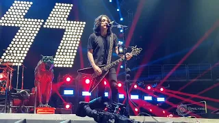 Kiss - Hotter Than Hell - Sound Check - o2 Arena Prague - 13 - 07 - 2022 #EndOfTheRoad