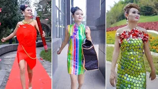 Tik Tok Thời Trang Con Nhà Nghèo Sáng Tạo Cực Chất P73 - Tik Tok Trung Quốc/Douyin