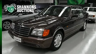 1992 Mercedes-Benz S320 W140 Saloon - 2023 Shannons Autumn Timed Online Auction