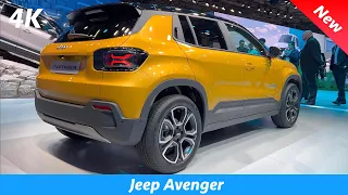 Jeep Avenger 2023 - FULL In-depth review in 4K | Exterior - Interior (156 HP EV)