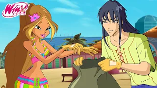 Winx Club - Salviamo il pianeta Terra con le Winx | Manteniamo le nostre spiagge pulite 🌊🌏