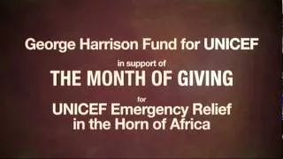 UNICEF USA: UNICEF Month of Giving Thank You