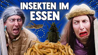 Die EU erlaubt Insekten im Essen🤮😳 |  Helga & Marianne