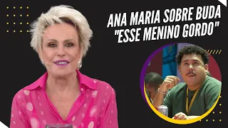 Ana Maria chama Lucas Buda de "menino gordo" e é criticada na web