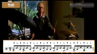 Ginger Baker - Paradiddle exercise for drums