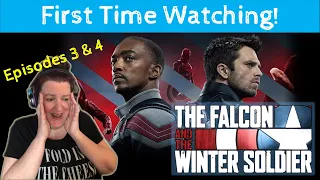 THE FALCON AND THE WINTER SOLDIER E3 & E4 | First Time Watching | OLD LADY MOVIE REACTION