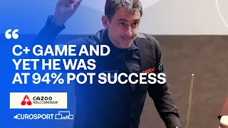 'Schooled the best young talents in the game' - Ronnie O'Sullivan has lift off at The Crucible 🚀