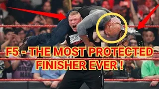 BROCK LESNAR'S F5 - CURRENTLY THE MOST PROTECTED FINISHER IN WWE