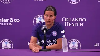 Emily Sams | Post-Game Comments | Orlando Pride vs. Racing Louisville