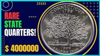 RARE 1999 Connecticut STATE QUARTER WORTH MONEY!! DOUBLE DIE REVERSE