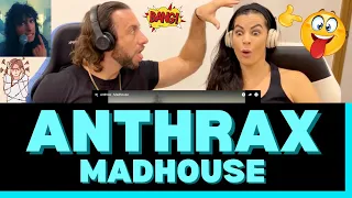 First Time Hearing Anthrax - Madhouse Reaction Video - WHAT'S CRAZIER?  THE VIDEO OR THE SONG?!