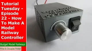 How To Make An Excellent Variable / Slow Speed Model Railway / Railroad Controller Without Soldering