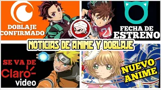 Noticias De ANIME Y DOBLAJE con RAVEN VIDEOS | Semana 02 Abril 2023