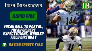 Rapid Fire: Micah Bell To Transfer Portal, Micah Gilbert Prediction, Final Blue Gold Game Thoughts