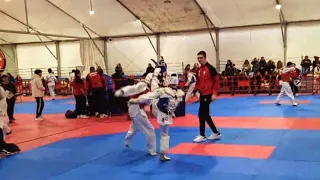 Sergio Benedicto Ortiz. I Interclub Madrid Taekwondo League. Blue 🔵