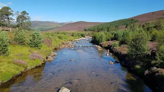 Scottish Mountain River, Lui Water, Linn of Dee, Cairngorms