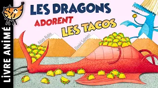 Les Dragons Adorent Les Tacos 🐉 Conte court drôle | Une histoire de dragon pimentée de rire, de fête