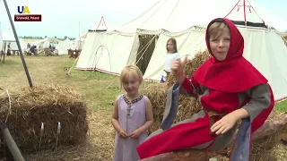 Reenactment of the Battle of Grunwald in Poland