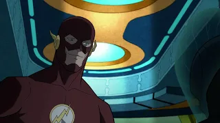 Justice Society: World War II - Flash interrogation skills