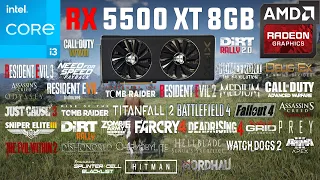 RX 5500 XT 8GB Test in 40 Games